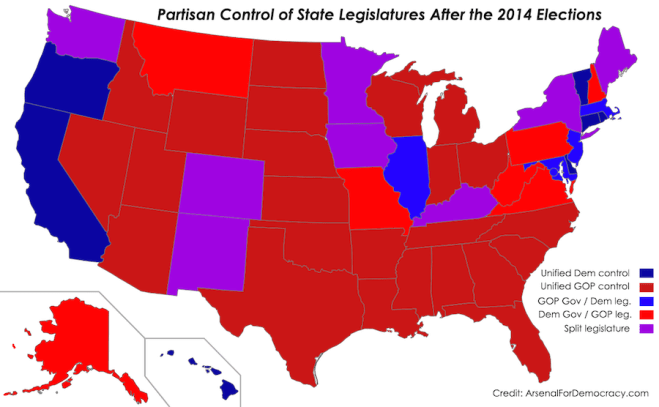 2014-US-elections-state-legislatures-results-map